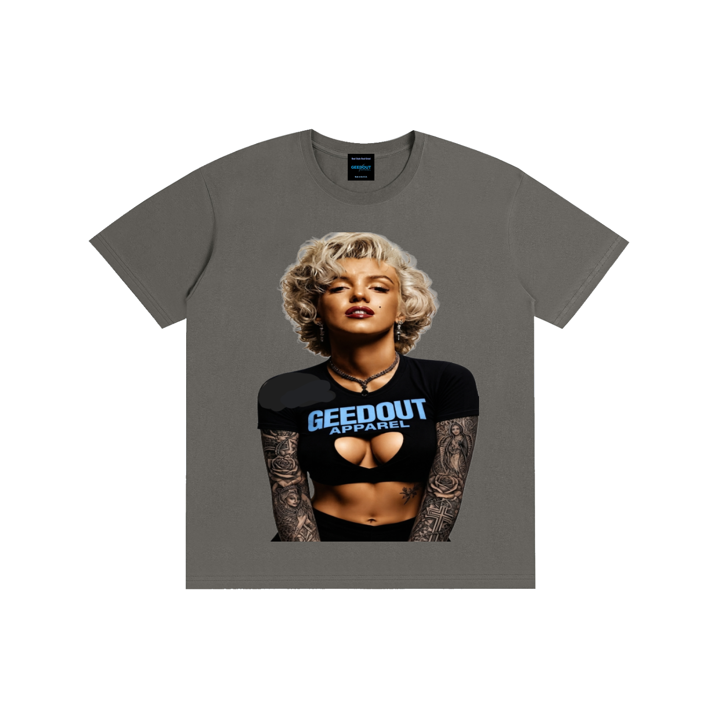 Billion Dollar Mind Frame X-Ray Graphic Tee — Black