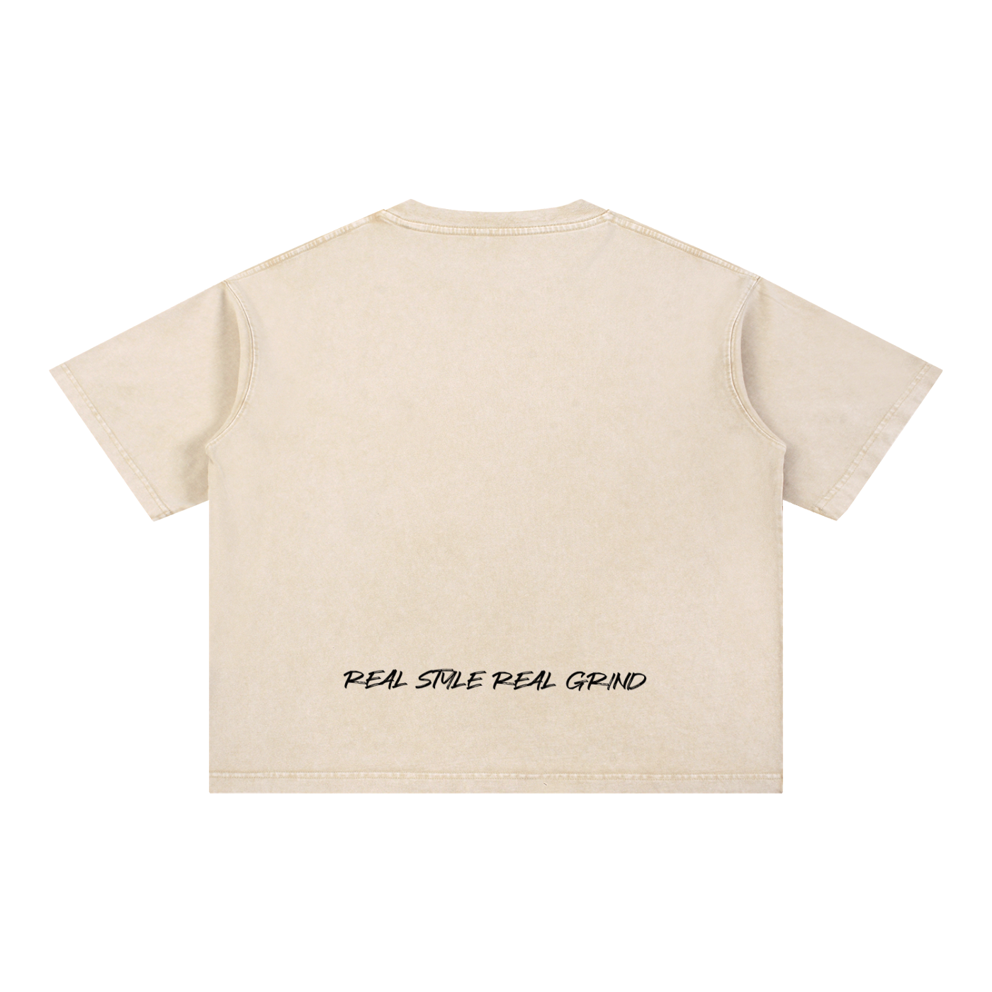 Mineral Wash Boxy Cotton T-Shirt