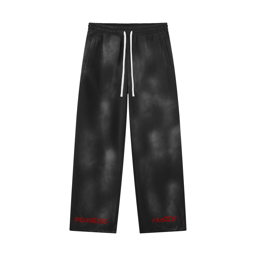 Unisex Sunfade Wide Leg Fleece Sweatpants