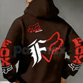 Fox Racing Inspired Vintage Graphic Hoodie