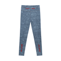 Women's Faux Denim Zip-Fly Leggings