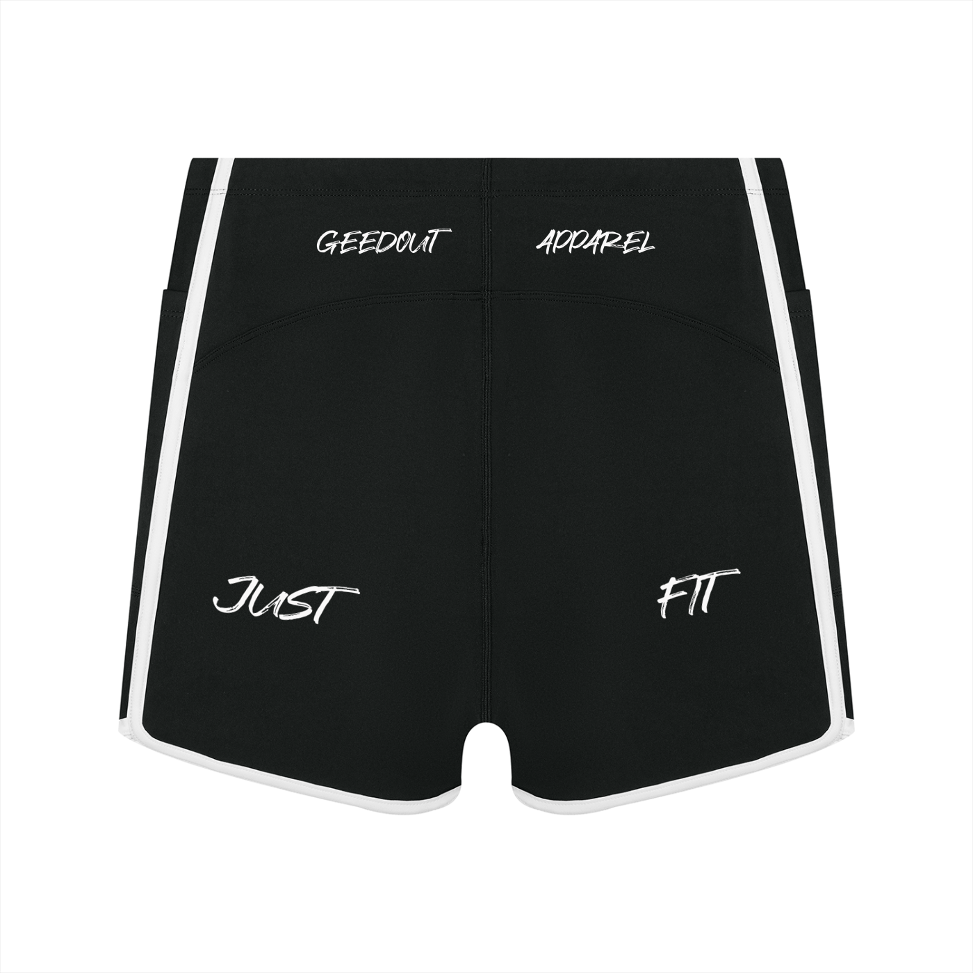 Women's High Rise Color Block Yoga Shorts