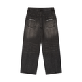 Vintage Wash Heavyweight Denim Jeans