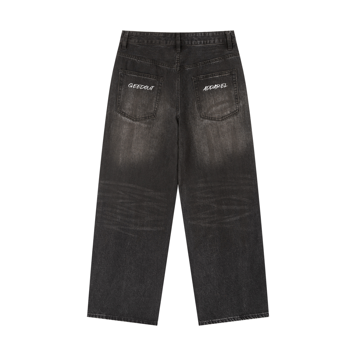 Vintage Wash Heavyweight Denim Jeans