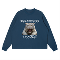 Unisex Waffle Boxy Long Sleeve T-Shirt