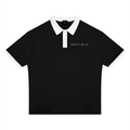 Unisex Color Block Polo Shirt
