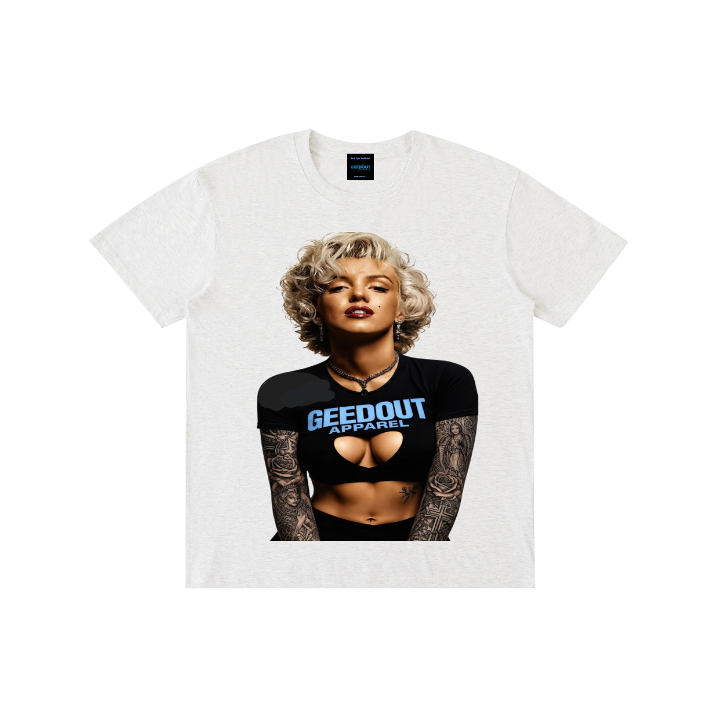 Billion Dollar Mind Frame X-Ray Graphic Tee — Black